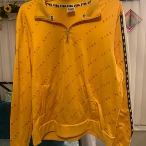 Victoria Secret Pink Half zip Pullover